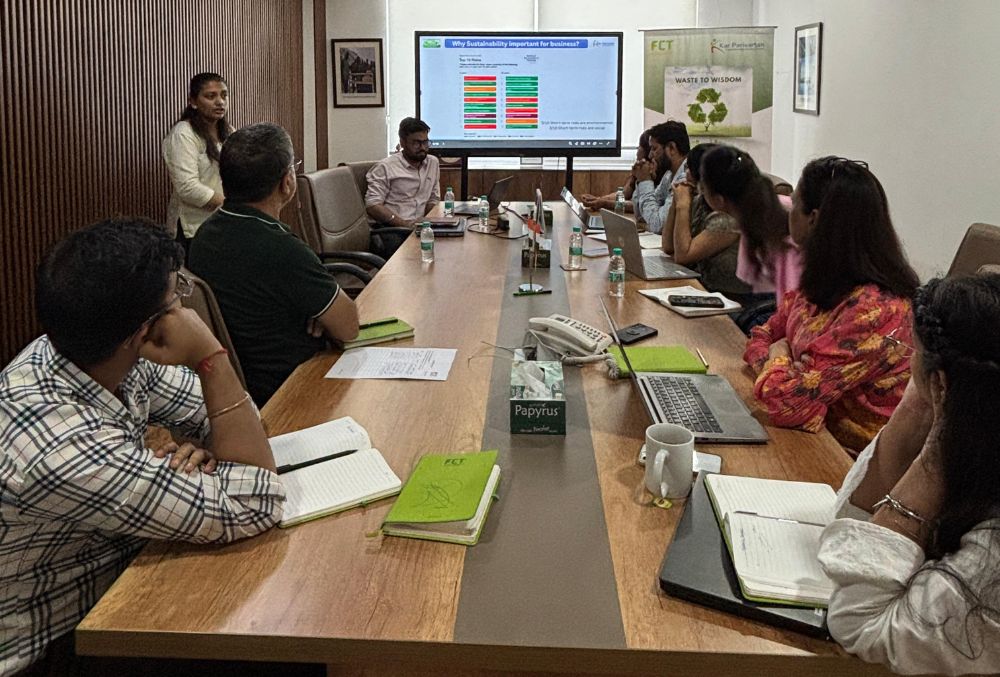 Employee Training Session at on Understanding Sustainability