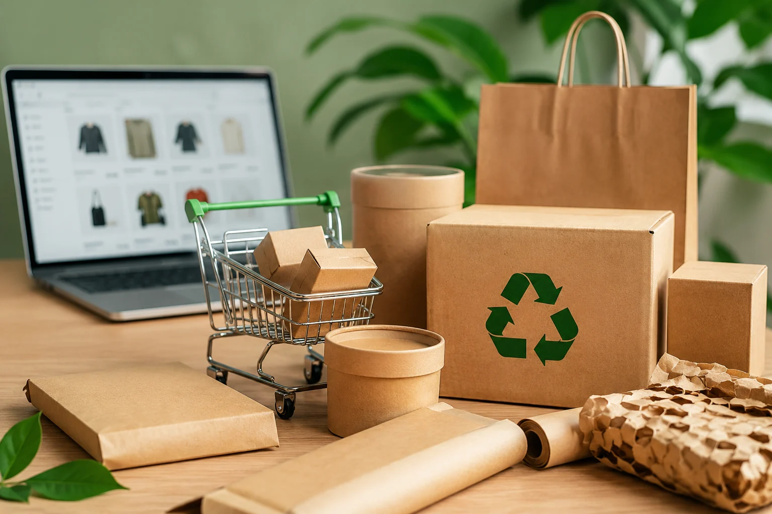 Sustainable e-commerce packaging for EPR compliance