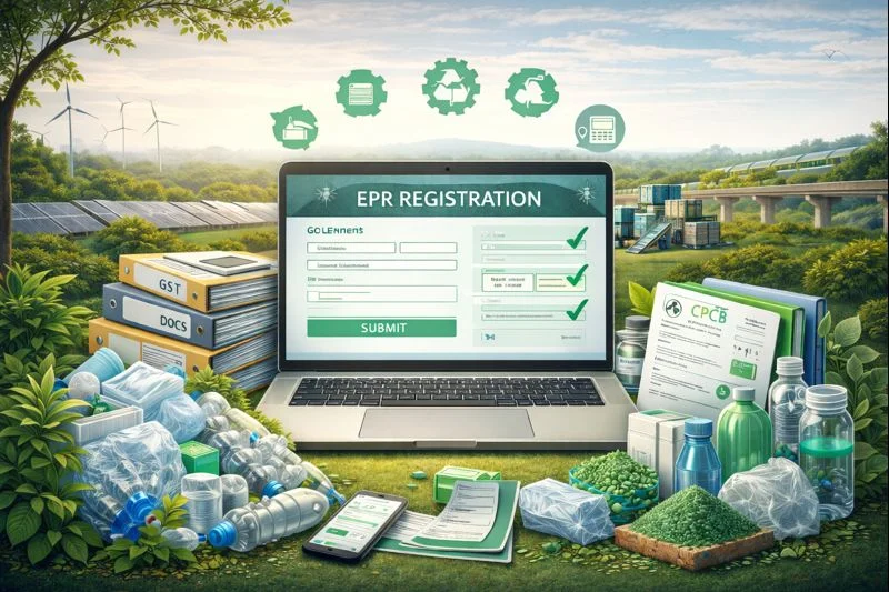 EPR registration for plastic waste in India