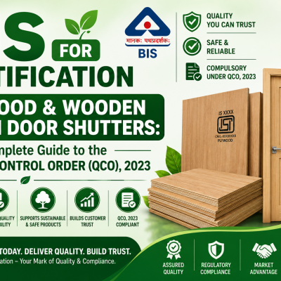 BIS Certification for Plywood & Wooden Flush Door Shutters: Complete Guide to the Quality Control Order (QCO), 2023